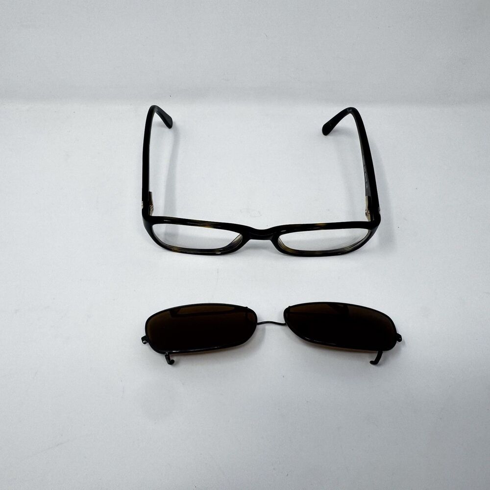 Tory Burch TY2003 510 Eyeglass Frames & Clip On Sunglasses 49-18-135